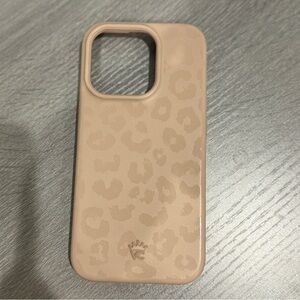 Velvet Caviar Nude Leopard IPhone 15 Pro Case